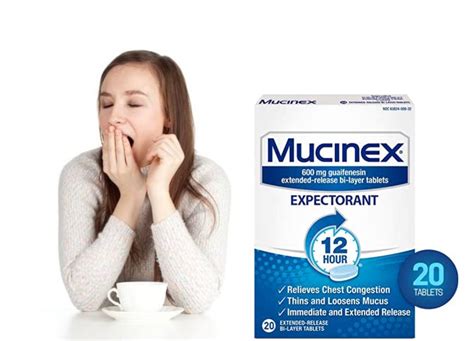 does mucinex make you sleepy